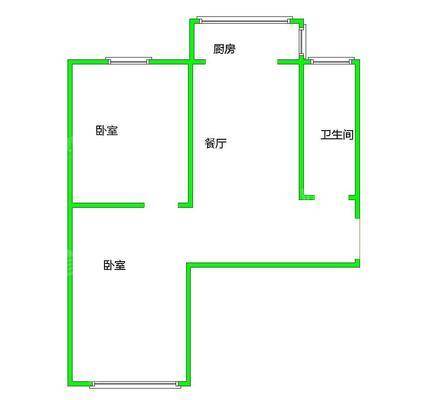 铁路新村2室1厅1卫41㎡