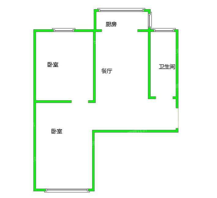 铁路新村2室1厅1卫41㎡