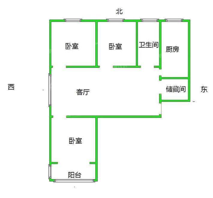流津时代南区（9）3室2厅2卫105㎡