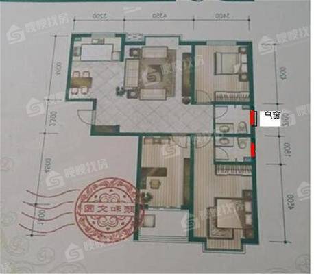 颐和文园西院3室2厅2卫137㎡