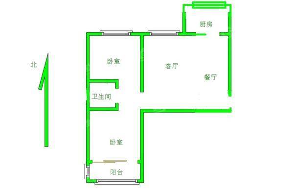 长芦世纪城2室2厅1卫95㎡