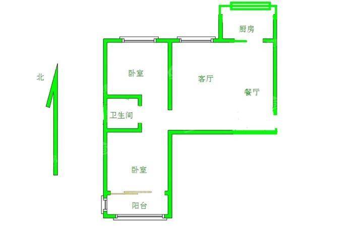 长芦世纪城2室2厅1卫95㎡