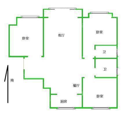 荣盛香堤荣府3室2厅2卫118㎡