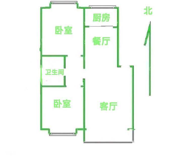 万泰阳光花园2室2厅1卫88㎡