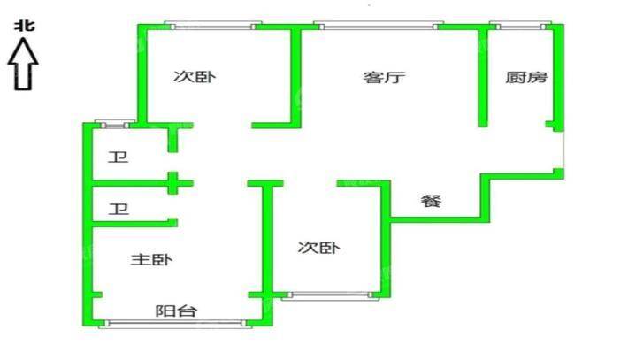 凤凰城（C区）3室2厅2卫136㎡