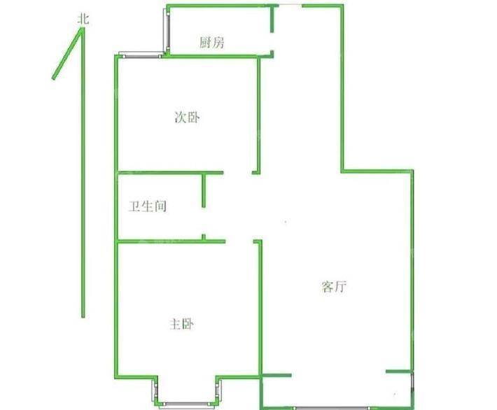 保利花园2室2厅1卫93㎡