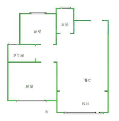 大运河新村（安运佳苑）2室2厅1卫96㎡