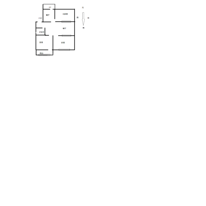 汽车配件（新华书店南独栋）3室2厅1卫101㎡