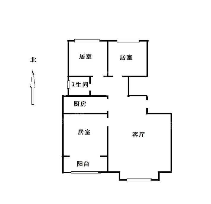 荣盛阿尔卡迪亚新儒苑3室2厅1卫91㎡