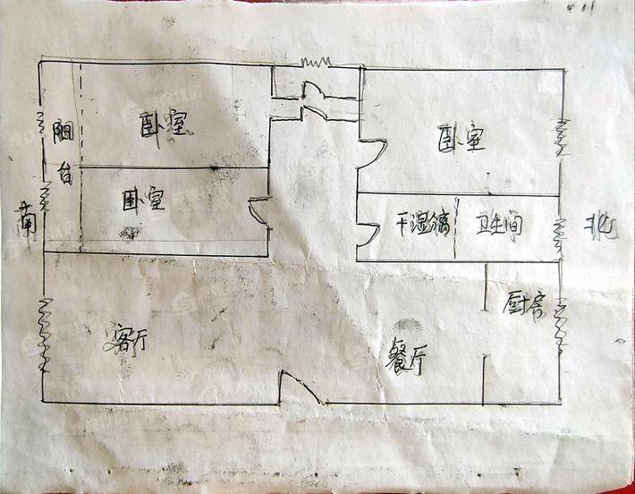 龙泉花园（西区）3室2厅2卫136㎡