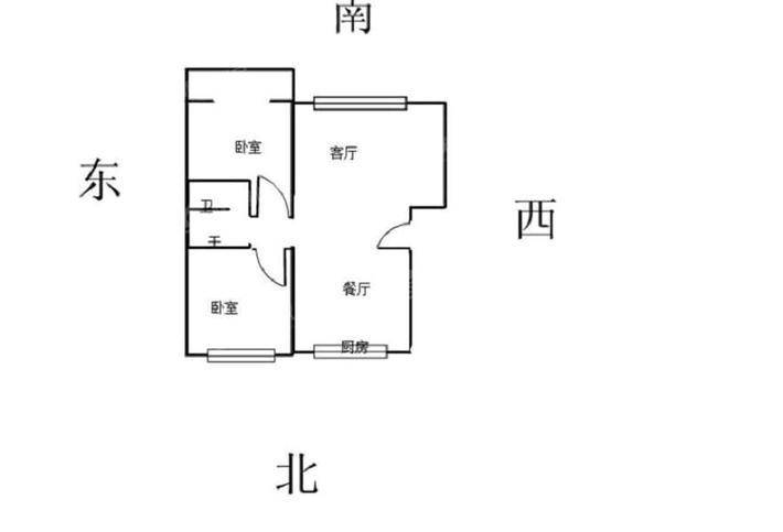 万润绿景园3室2厅1卫117㎡