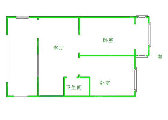 御河新城东区4室2厅3卫185㎡