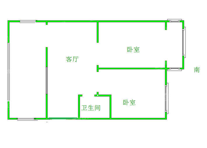 御河新城东区4室2厅3卫185㎡