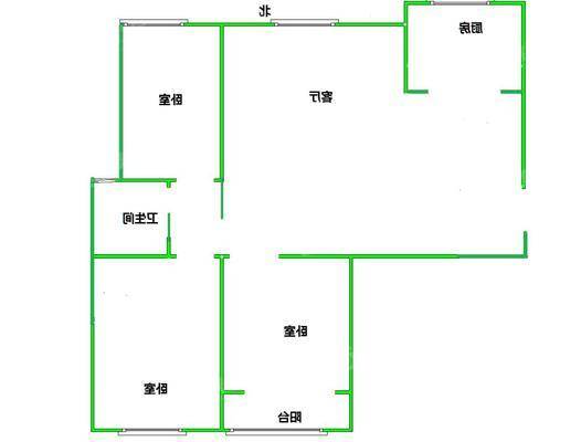 新城悦隽风华3室2厅1卫109㎡