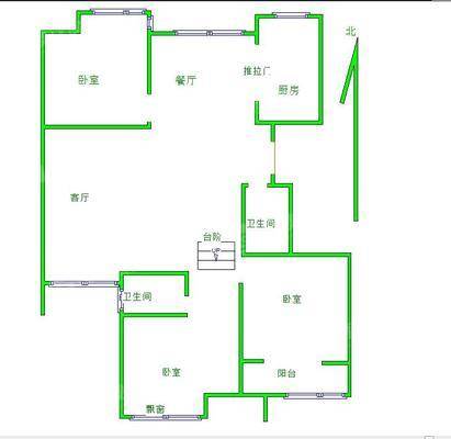 荣盛兰亭苑3室2厅2卫138㎡