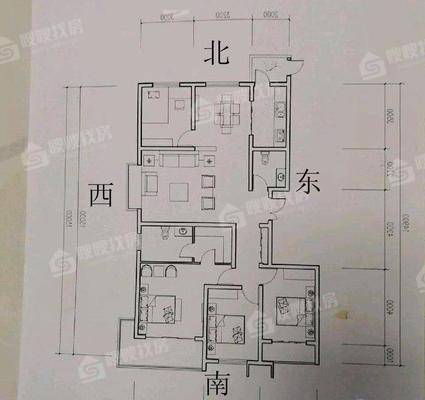 荣盛阿尔卡迪亚新儒苑4室2厅2卫167㎡