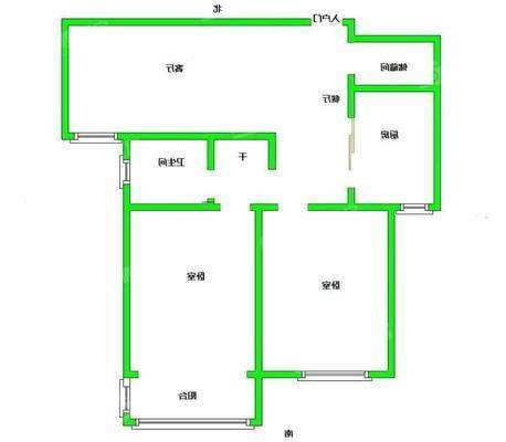 凤凰城（B区）2室2厅1卫90㎡