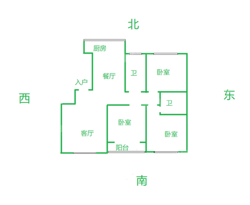 东方世纪城3室2厅2卫139㎡