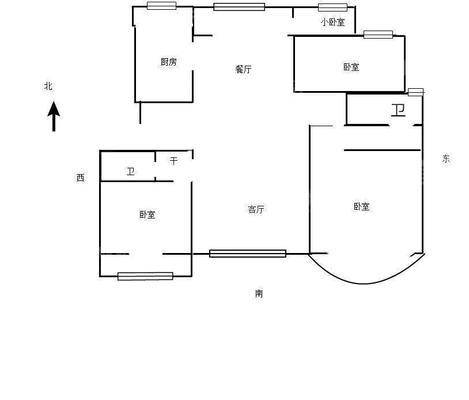 皇家壹里（A区）4室2厅2卫157㎡