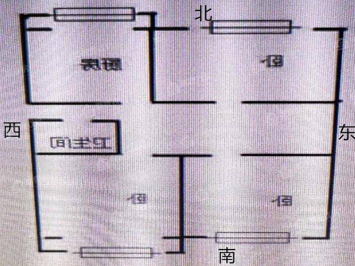 李家花园小区2室2厅1卫75㎡