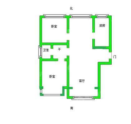 嘉禾一方一期2室2厅1卫112㎡