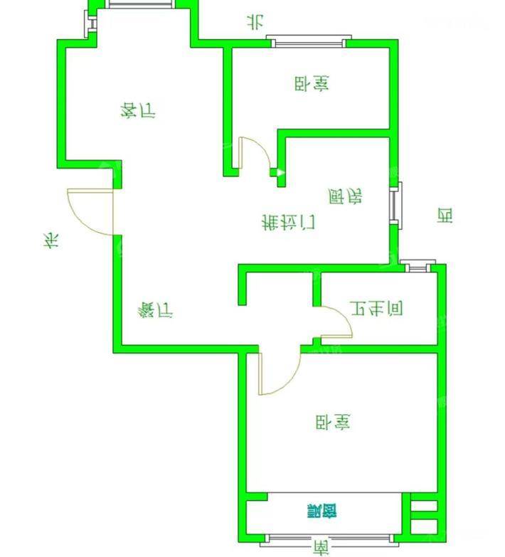 荣盛阿尔卡迪亚新儒苑2室2厅1卫89㎡