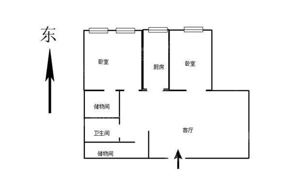 荣信大厦1室1厅1卫108㎡