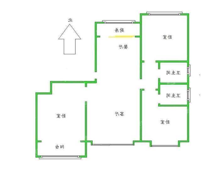 天成和园3室1厅2卫118㎡