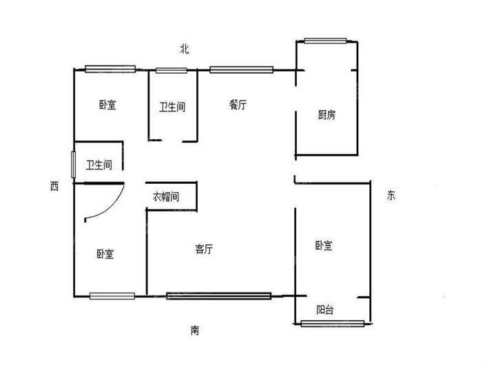 天成郡府东区3室2厅2卫149㎡
