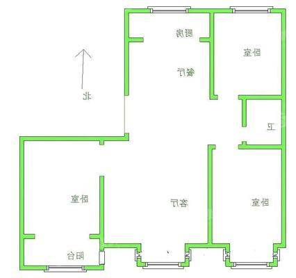 弘仁里3室2厅1卫105㎡