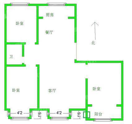 弘仁里3室2厅1卫105㎡