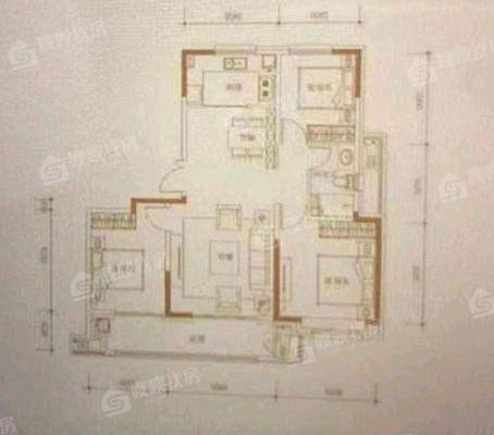 阳光城.翡丽公园3室2厅1卫115㎡