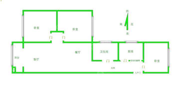 信友城市之光3室2厅1卫117㎡