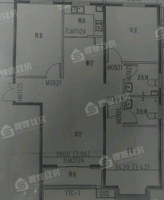 阳光四季城桃李苑A43室2厅2卫128㎡