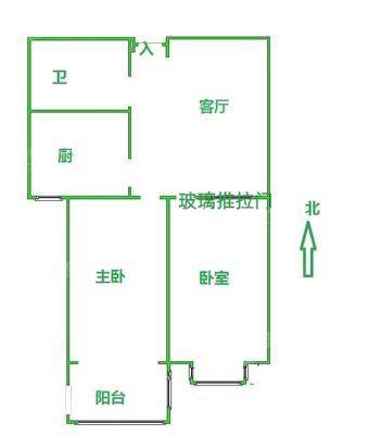 东方世纪城东区2室2厅1卫77㎡