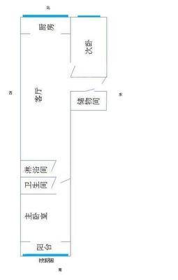 百合世嘉2室2厅1卫100㎡