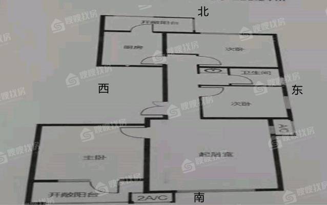 御景狮城11-22#3室2厅1卫120㎡