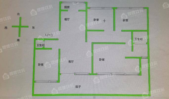 天成名著二期4室2厅2卫160㎡