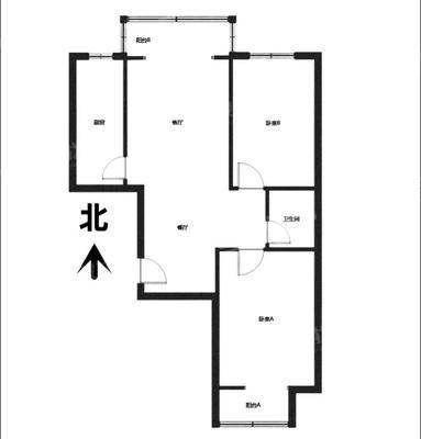 居美颐园2室2厅1卫103㎡