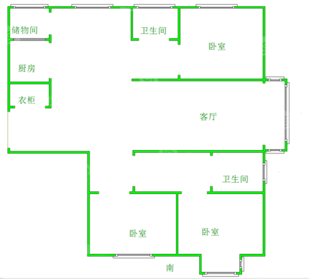 嘉禾一方二期3室0厅0卫155㎡