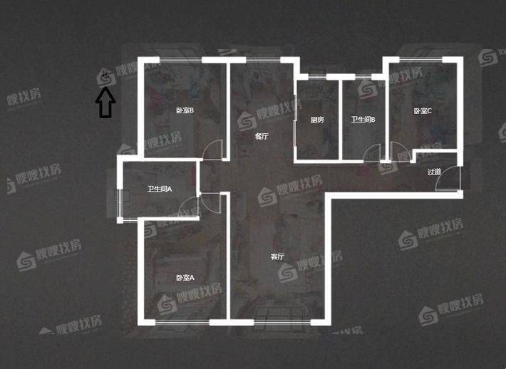 想象国际南区3室2厅2卫137㎡