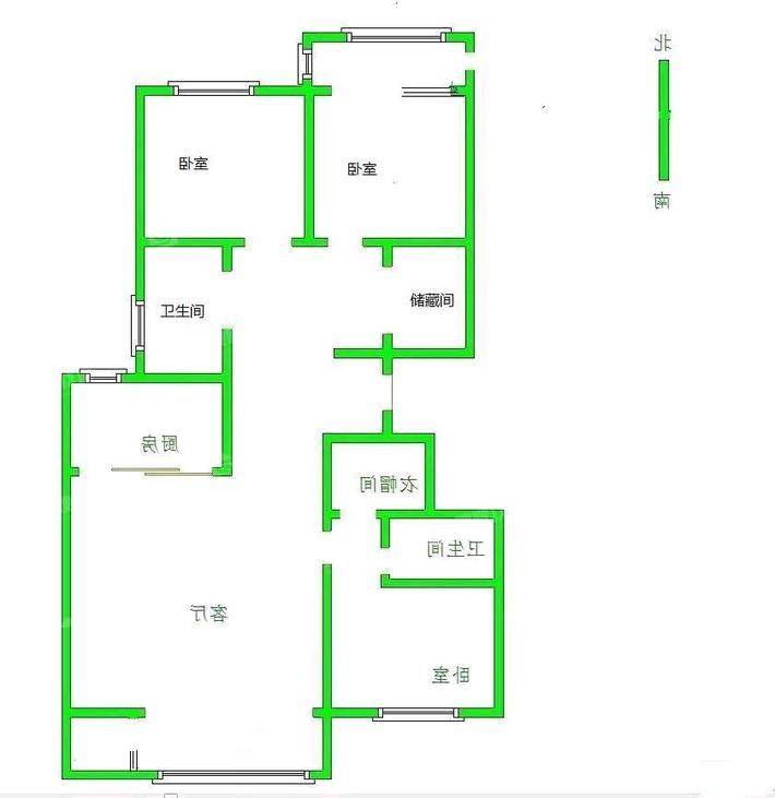 荣盛阿尔卡迪亚新儒苑3室1厅1卫126㎡