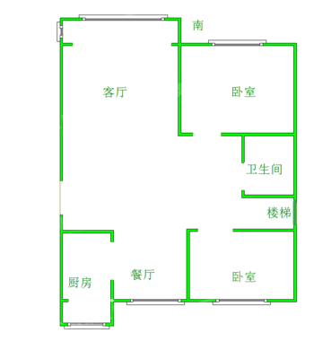 御河新城东区4室2厅3卫185㎡