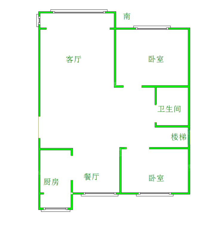 御河新城东区4室2厅3卫185㎡