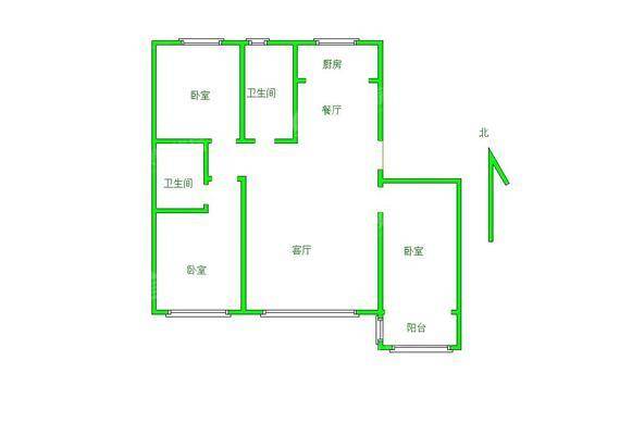 弘仁里3室2厅2卫124㎡