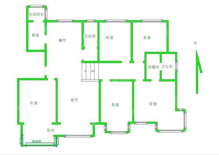 颐和新园4室2厅2卫144㎡