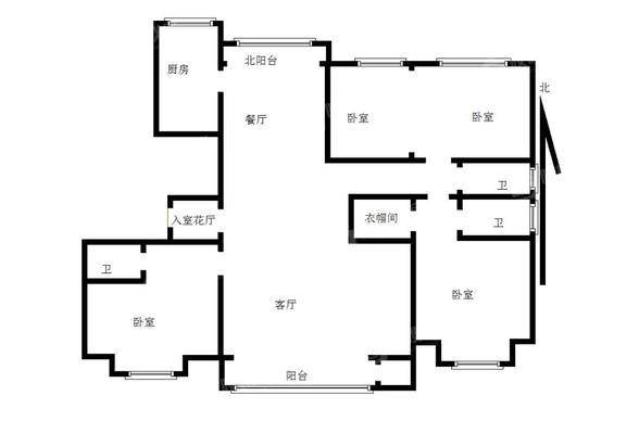 颐和庄园（三期A区）4室2厅2卫184㎡