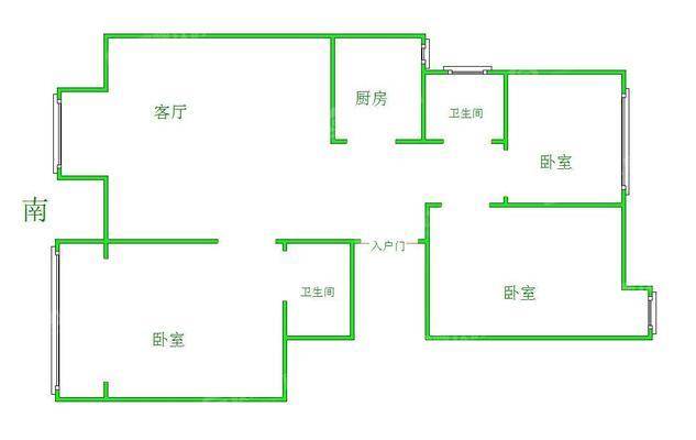 荣盛兰亭苑3室2厅2卫118㎡