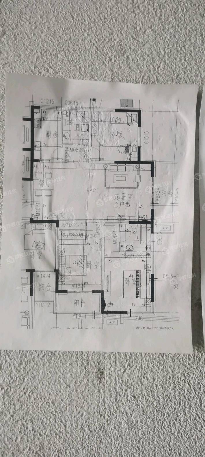 福地华园二期商品房A3室2厅1卫160㎡