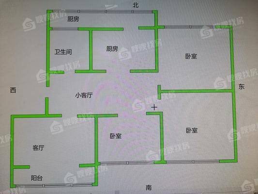 农行小区3室2厅1卫116㎡